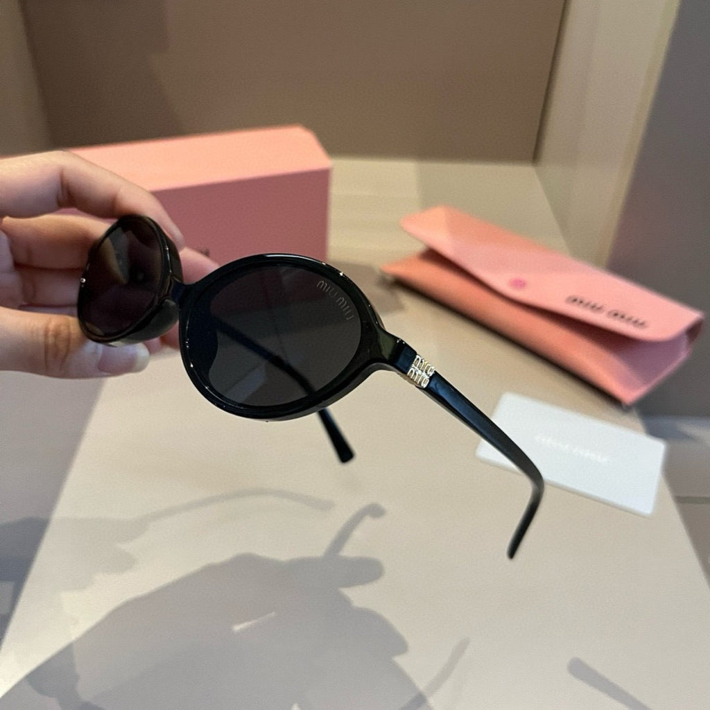 Miu Miu Round Silver Lens Sunglasses for Men & Women - 399239 - detail image 4