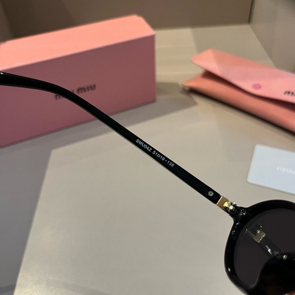 Miu Miu Round Silver Lens Sunglasses for Men & Women - 372432 - detail image 7