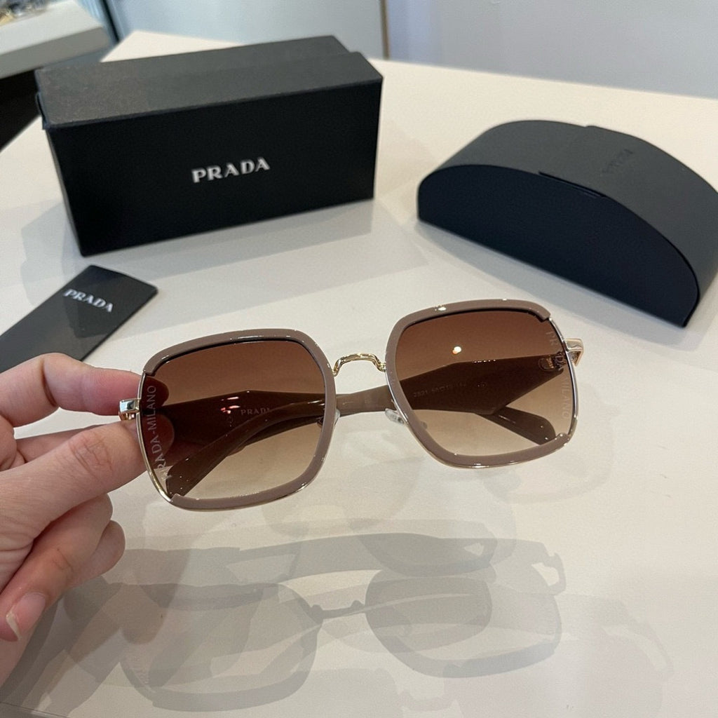 Prada Fashion Brown Lens Sunglasses for Men & Women - 432081 - detail image 5