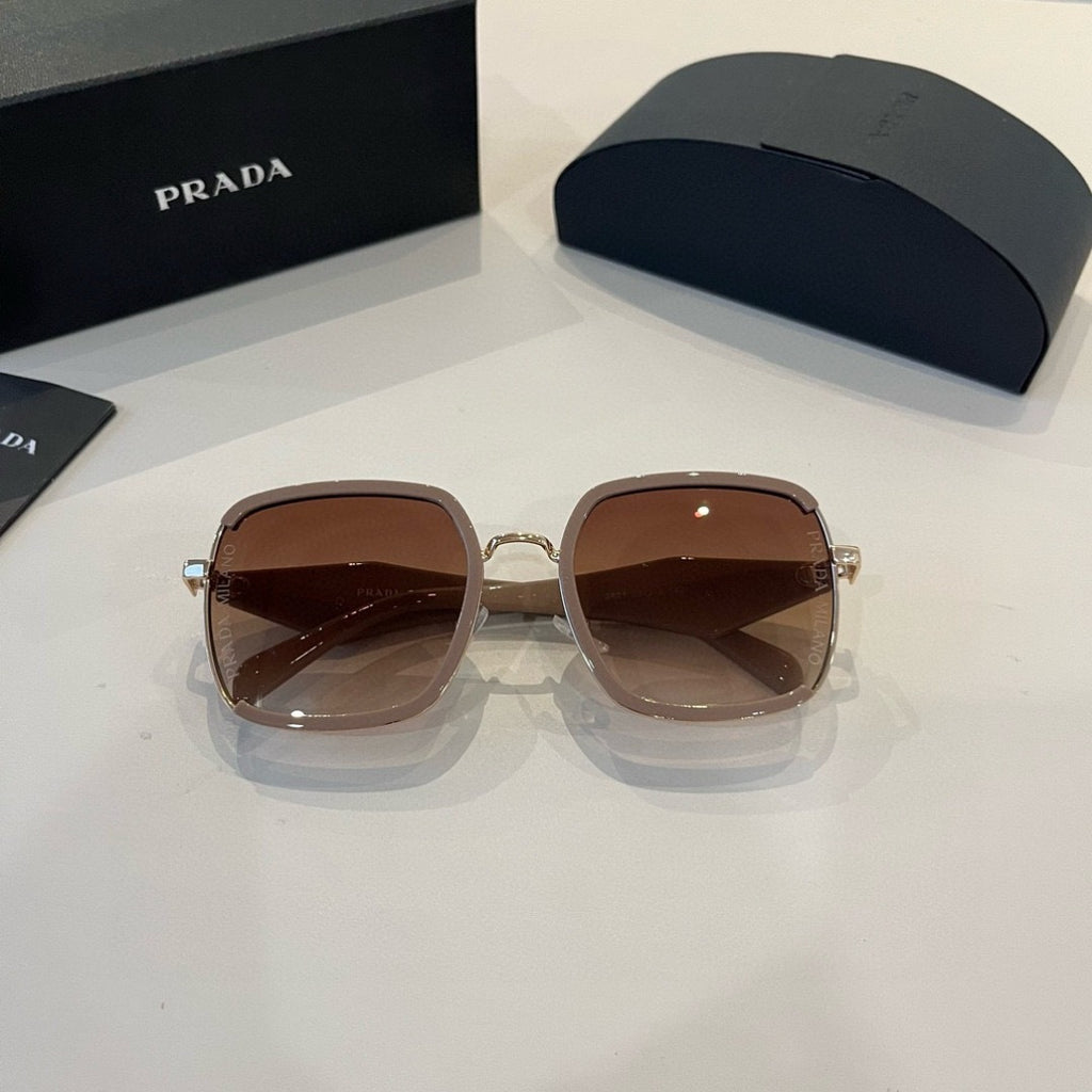 Prada Fashion Brown Lens Sunglasses for Men & Women - 487096 - detail image 4