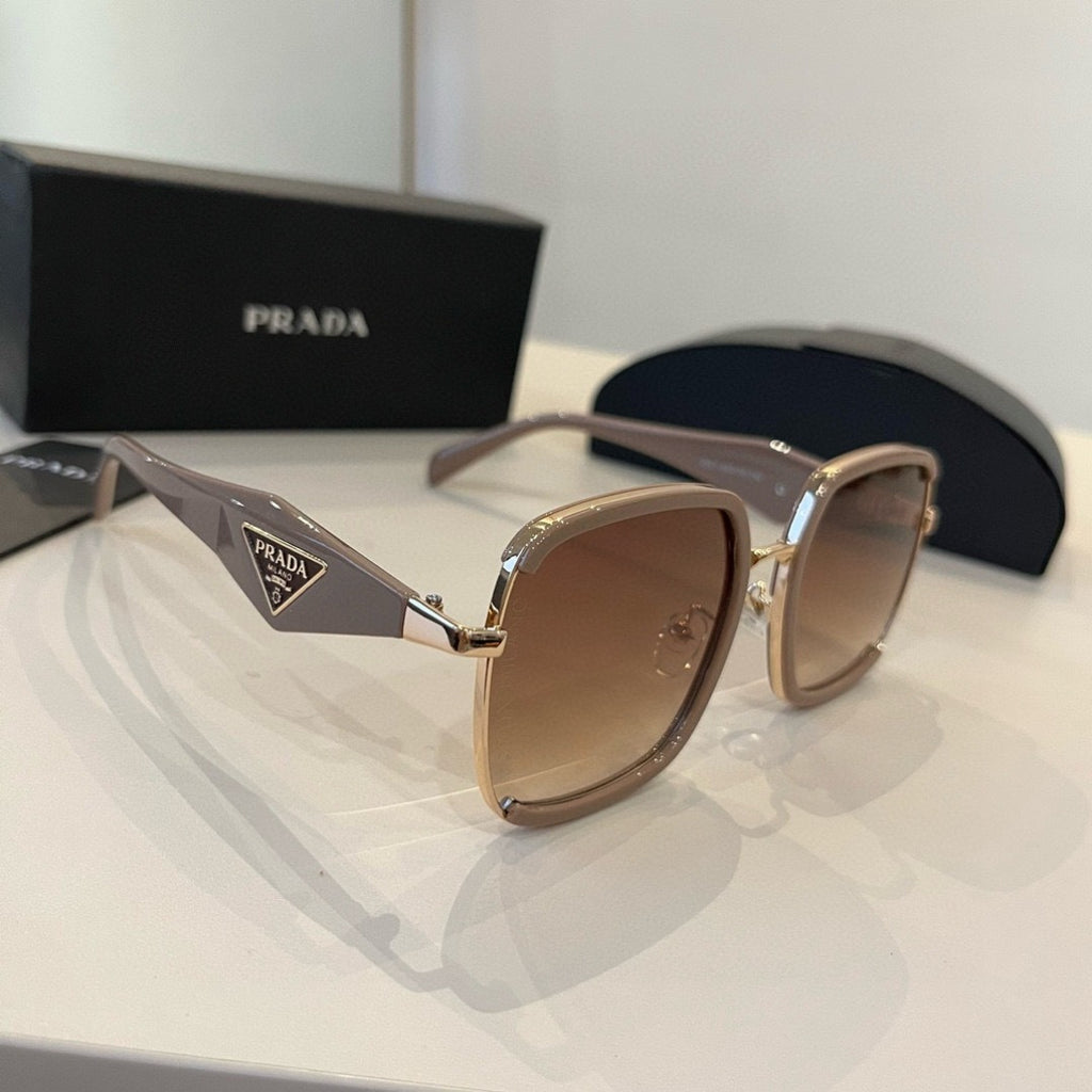 Prada Fashion Brown Lens Sunglasses for Men & Women - 398969