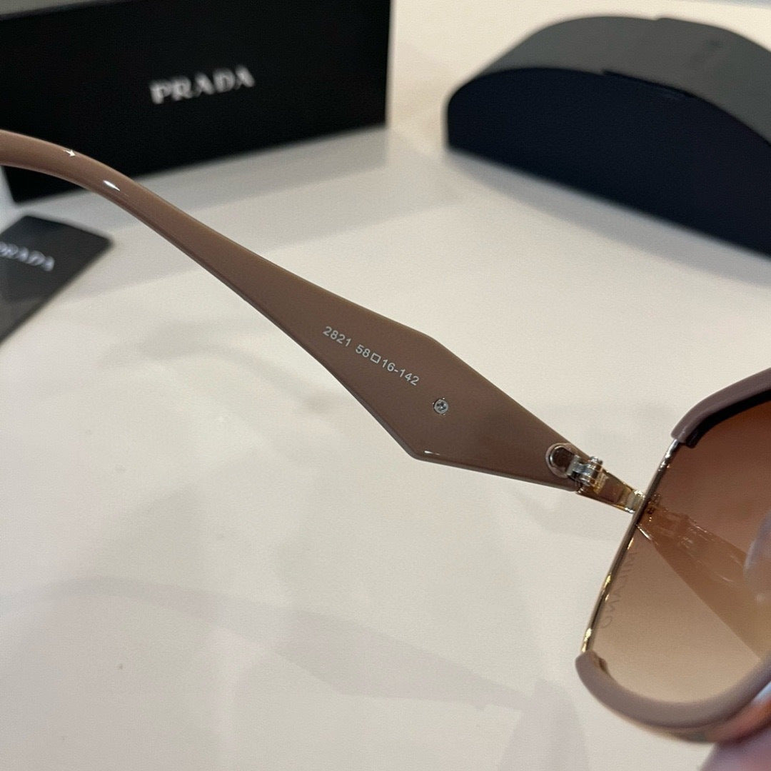 Prada Fashion Brown Lens Sunglasses for Men & Women - 398969 - detail image 8