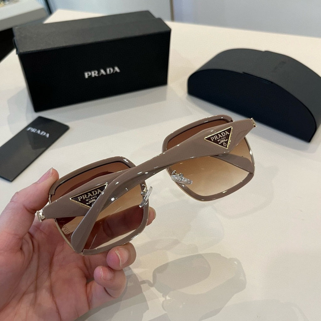 Prada Fashion Brown Lens Sunglasses for Men & Women - 487096 - detail image 7
