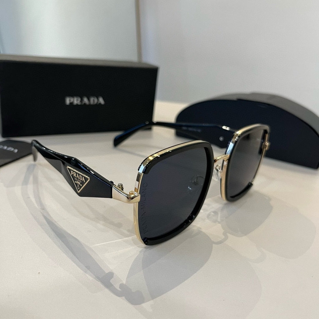 Prada Fashion Silver Lens Sunglasses for Men & Women - 487097