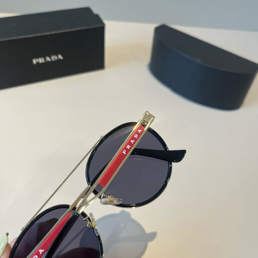 Prada Fashion Black Lens Sunglasses for Men & Women - 415748 - detail image 7