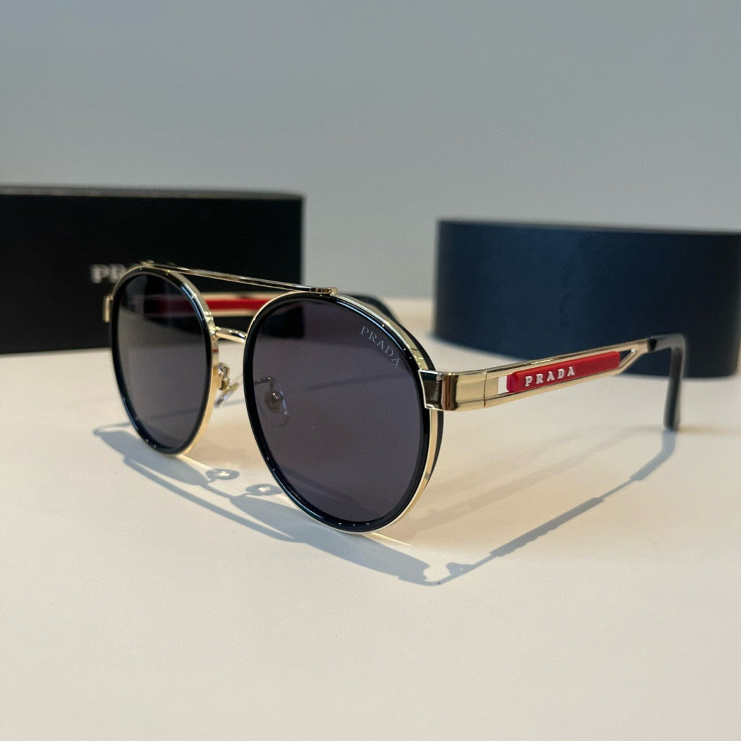 Prada Fashion Black Lens Sunglasses for Men & Women - 415748 - detail image 3