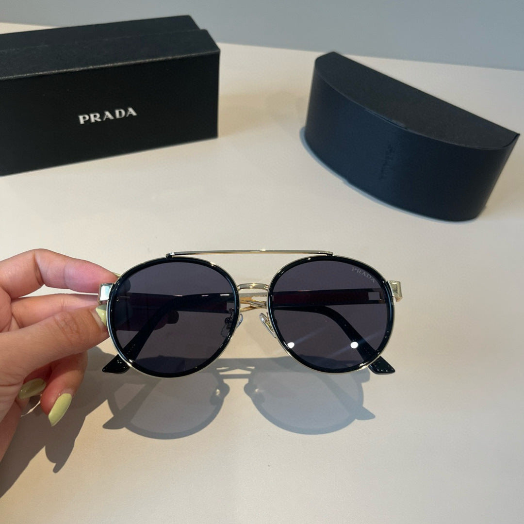 Prada Fashion Black Lens Sunglasses for Men & Women - 415748 - detail image 5