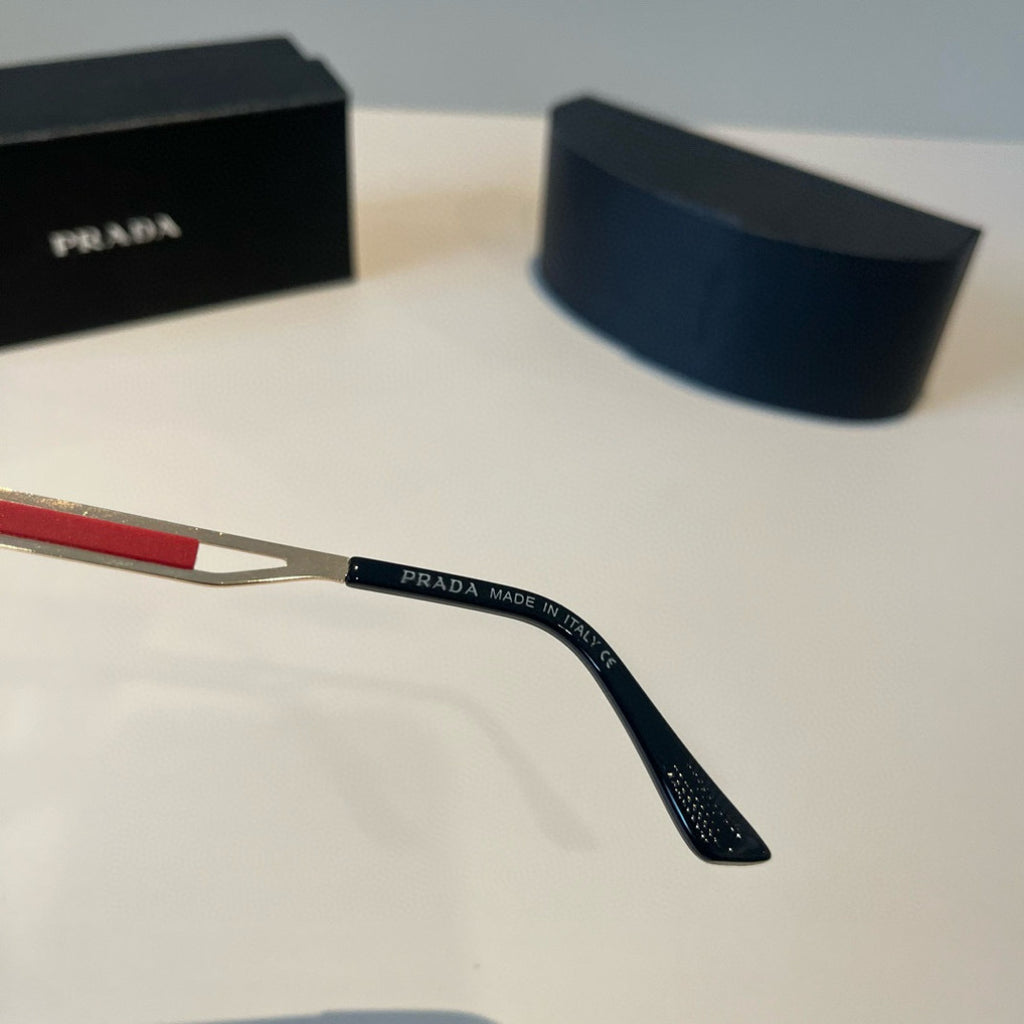 Prada Fashion Black Lens Sunglasses for Men & Women - 415748 - detail image 9