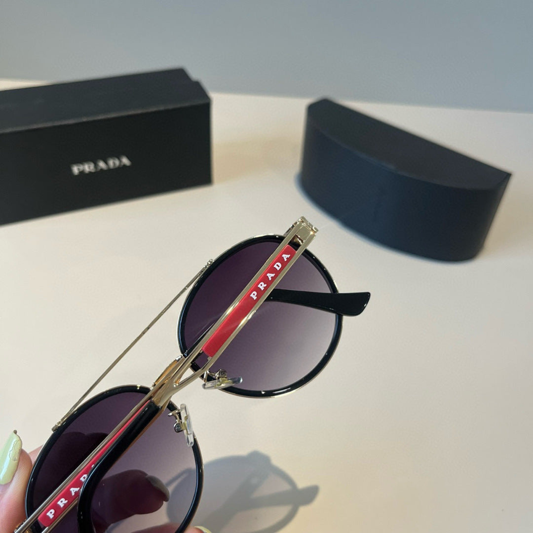 Prada Fashion Black Lens Sunglasses for Men & Women - 415749 - detail image 8