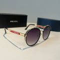 Prada Fashion Black Lens Sunglasses for Men & Women - 415749