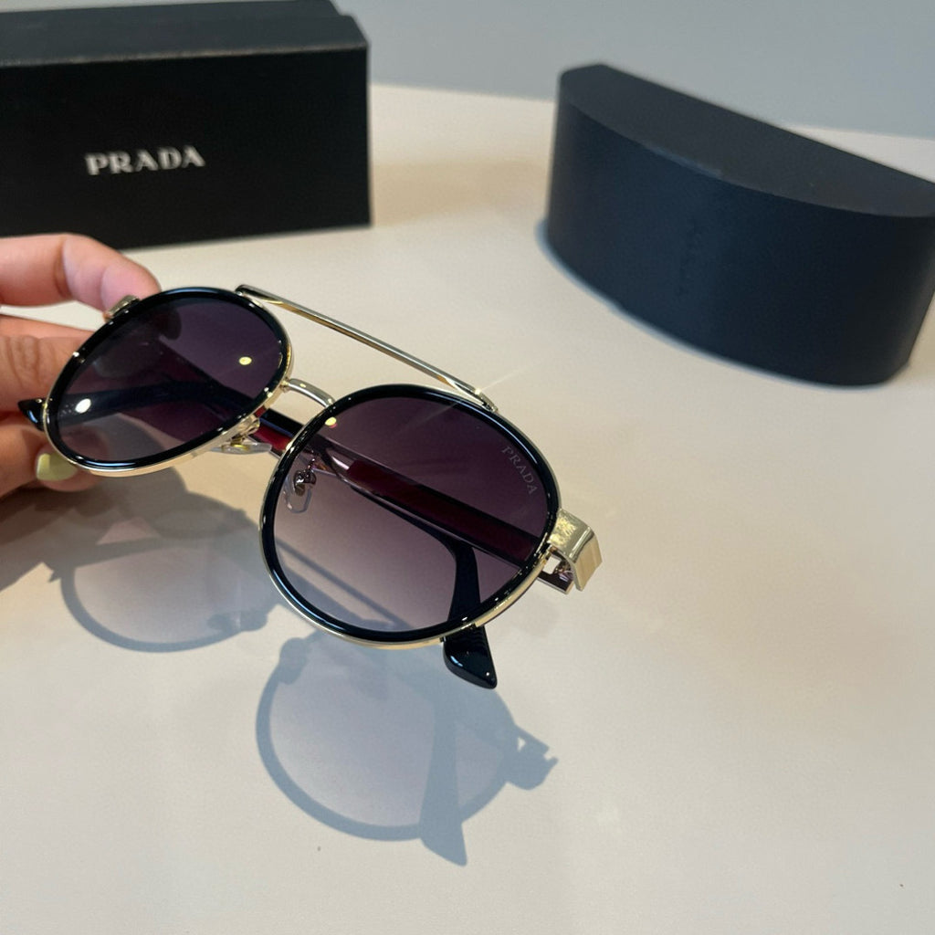 Prada Fashion Black Lens Sunglasses for Men & Women - 415749 - detail image 5