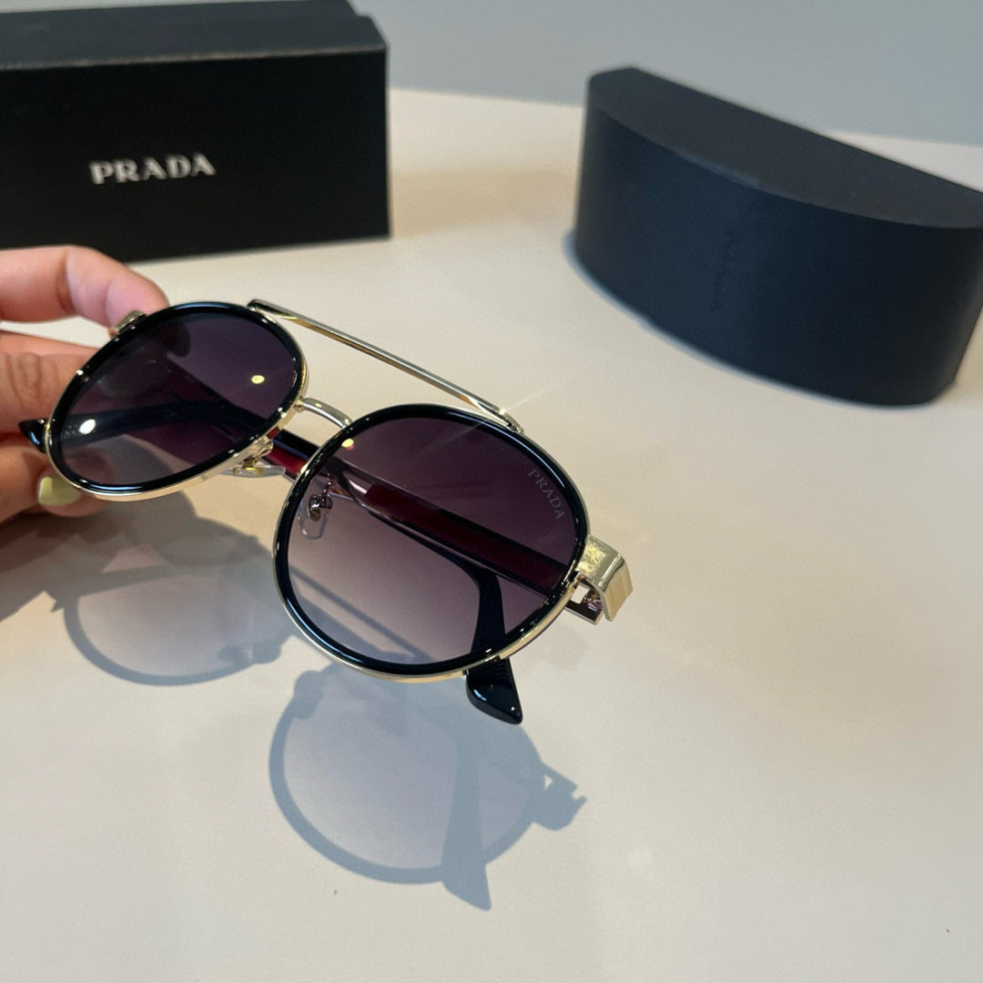 Prada Fashion Black Lens Sunglasses for Men & Women - 415749 - detail image 5