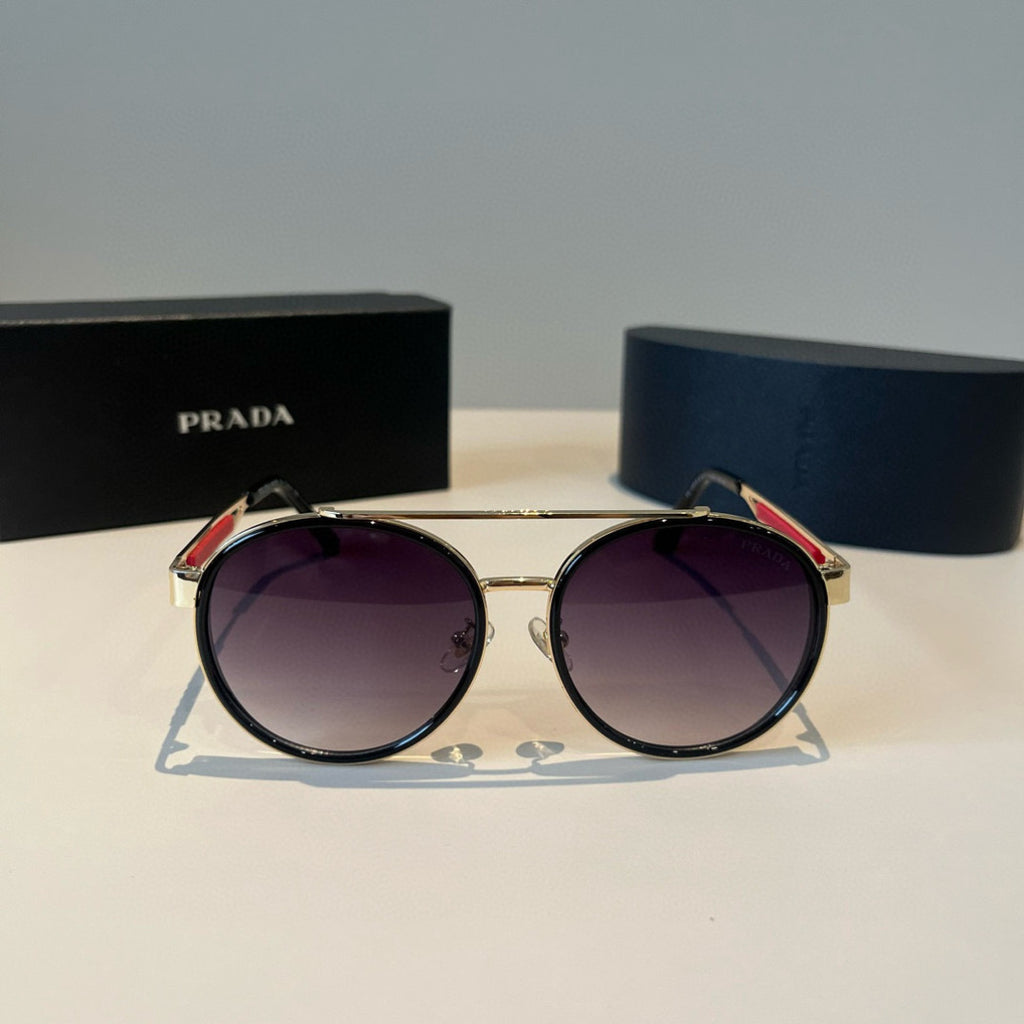 Prada Fashion Black Lens Sunglasses for Men & Women - 415749 - detail image 2