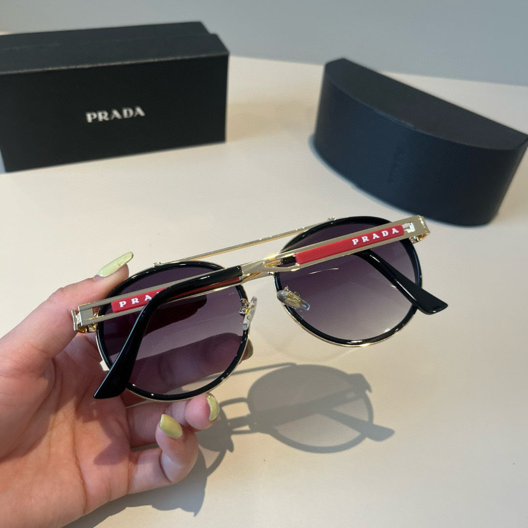 Prada Fashion Black Lens Sunglasses for Men & Women - 415749 - detail image 7