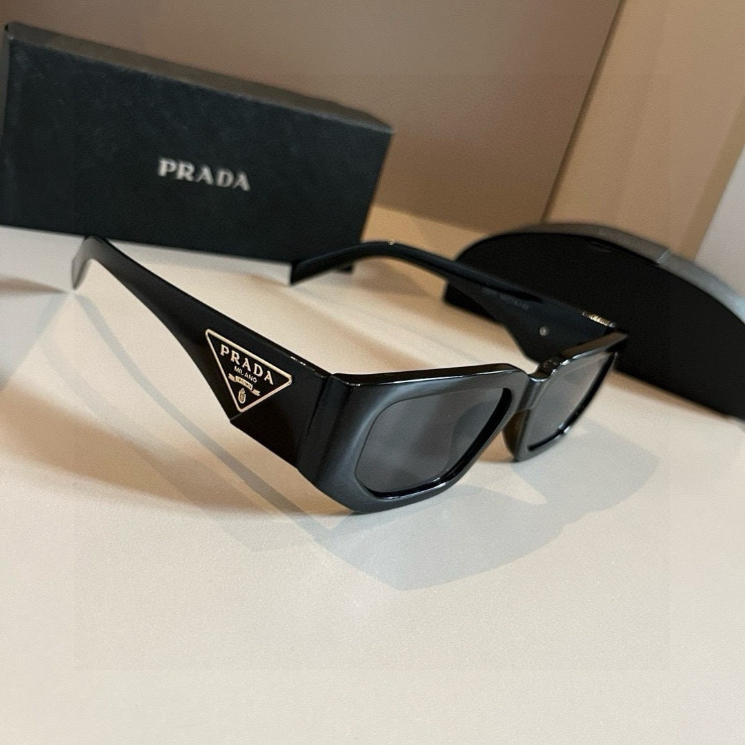 Prada Fashion Black Lens Sunglasses for Men & Women - 487153