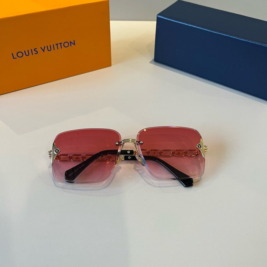 Louis Vuitton Fashion Red Lens Sunglasses for Men & Women - 933802 - detail image 8