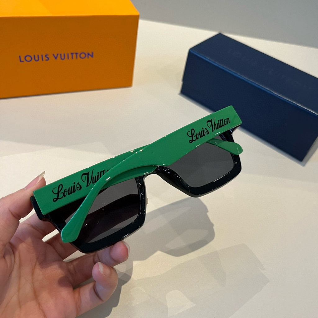 Louis Vuitton Metal Fashion Black Lens Sunglasses for Men & Women - 933803 - detail image 4