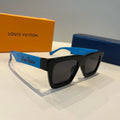 Louis Vuitton Metal Fashion Black Lens Sunglasses for Men & Women - 933804