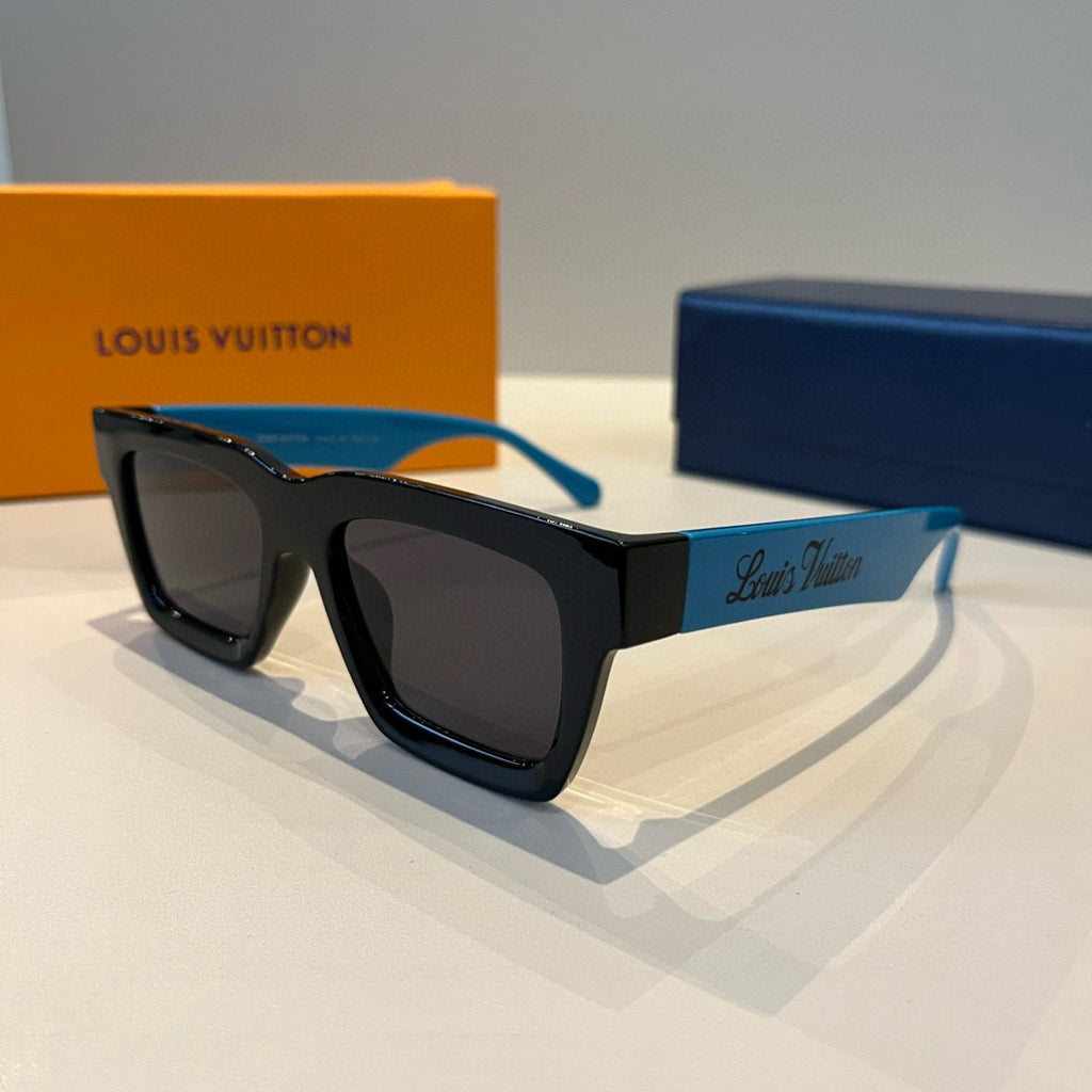 Louis Vuitton Metal Fashion Black Lens Sunglasses for Men & Women - 933804 - detail image 3