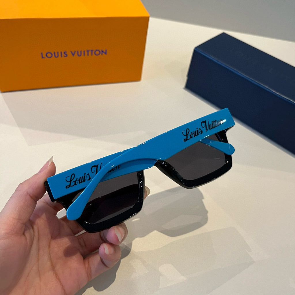 Louis Vuitton Metal Fashion Black Lens Sunglasses for Men & Women - 933804 - detail image 4