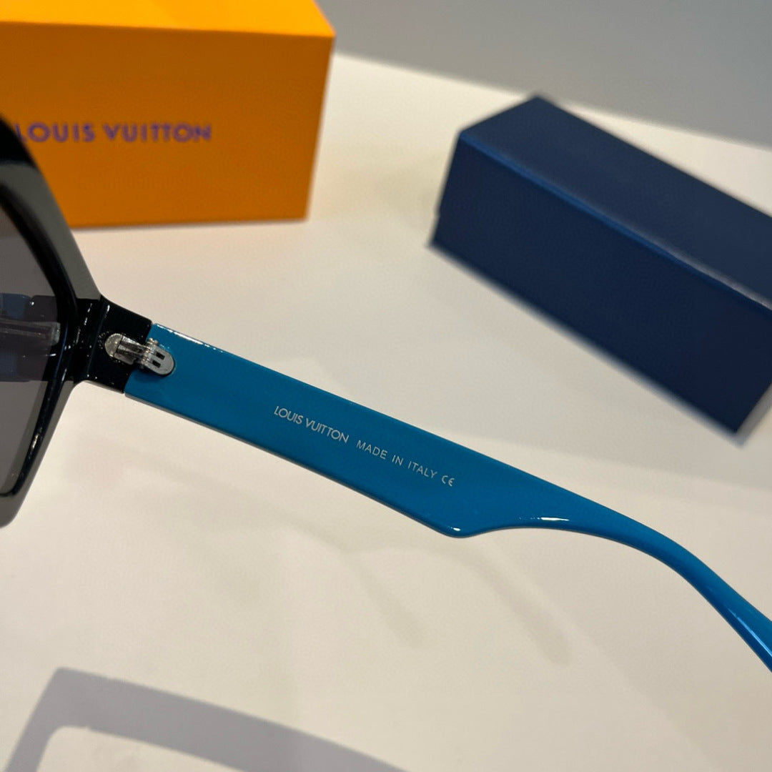 Louis Vuitton Metal Fashion Black Lens Sunglasses for Men & Women - 933804 - detail image 7
