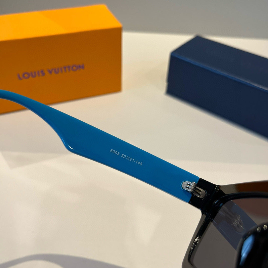 Louis Vuitton Metal Fashion Black Lens Sunglasses for Men & Women - 933804 - detail image 8
