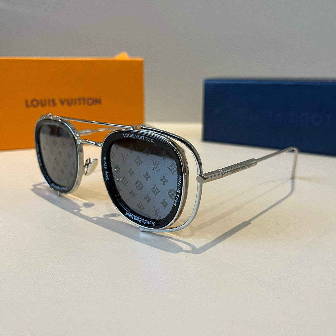 Louis Vuitton Fashion Gray Lens Sunglasses for Men & Women - 371284 - detail image 3