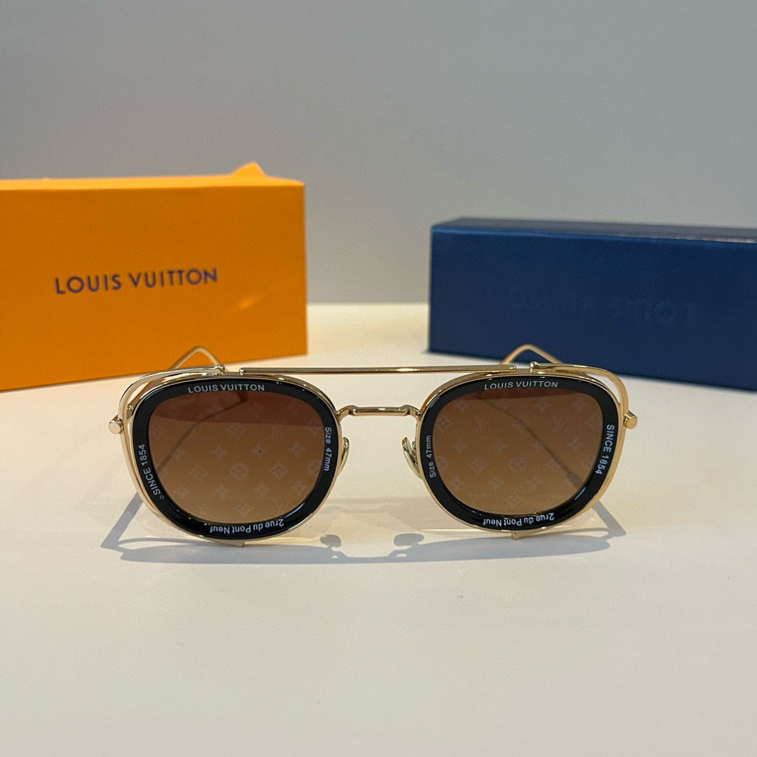 Louis Vuitton Fashion Brown Lens Sunglasses for Men & Women - 371285 - detail image 2