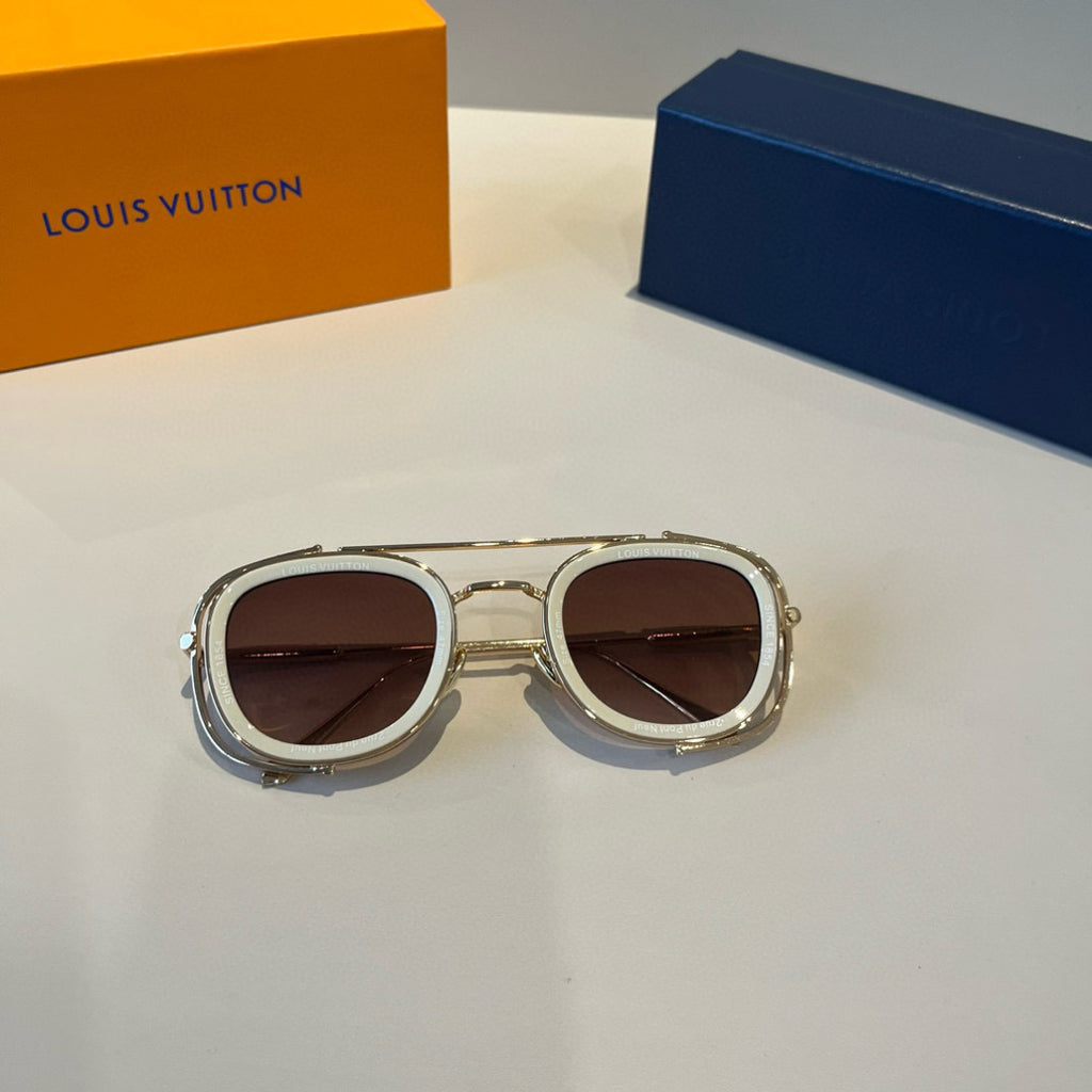 Louis Vuitton Fashion Brown Lens Sunglasses for Men & Women - 371286 - detail image 4