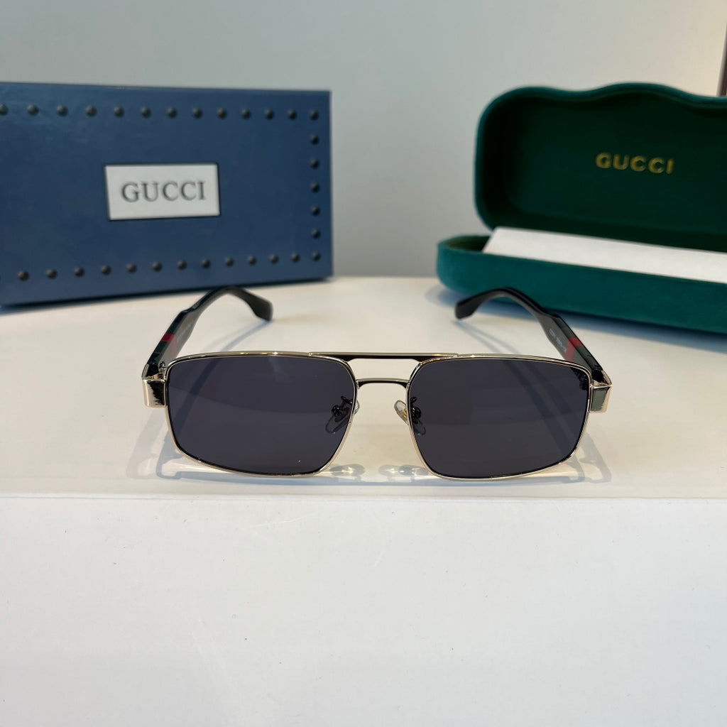Gucci Oversized Silver Lens Sunglasses for Women - 398300 - detail image 2