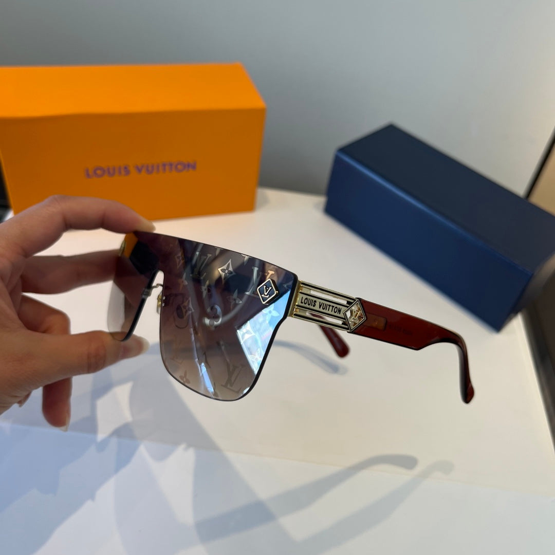 Louis Vuitton Metal Aviator Silver Lens Sunglasses for Men & Women - 997355 - detail image 4