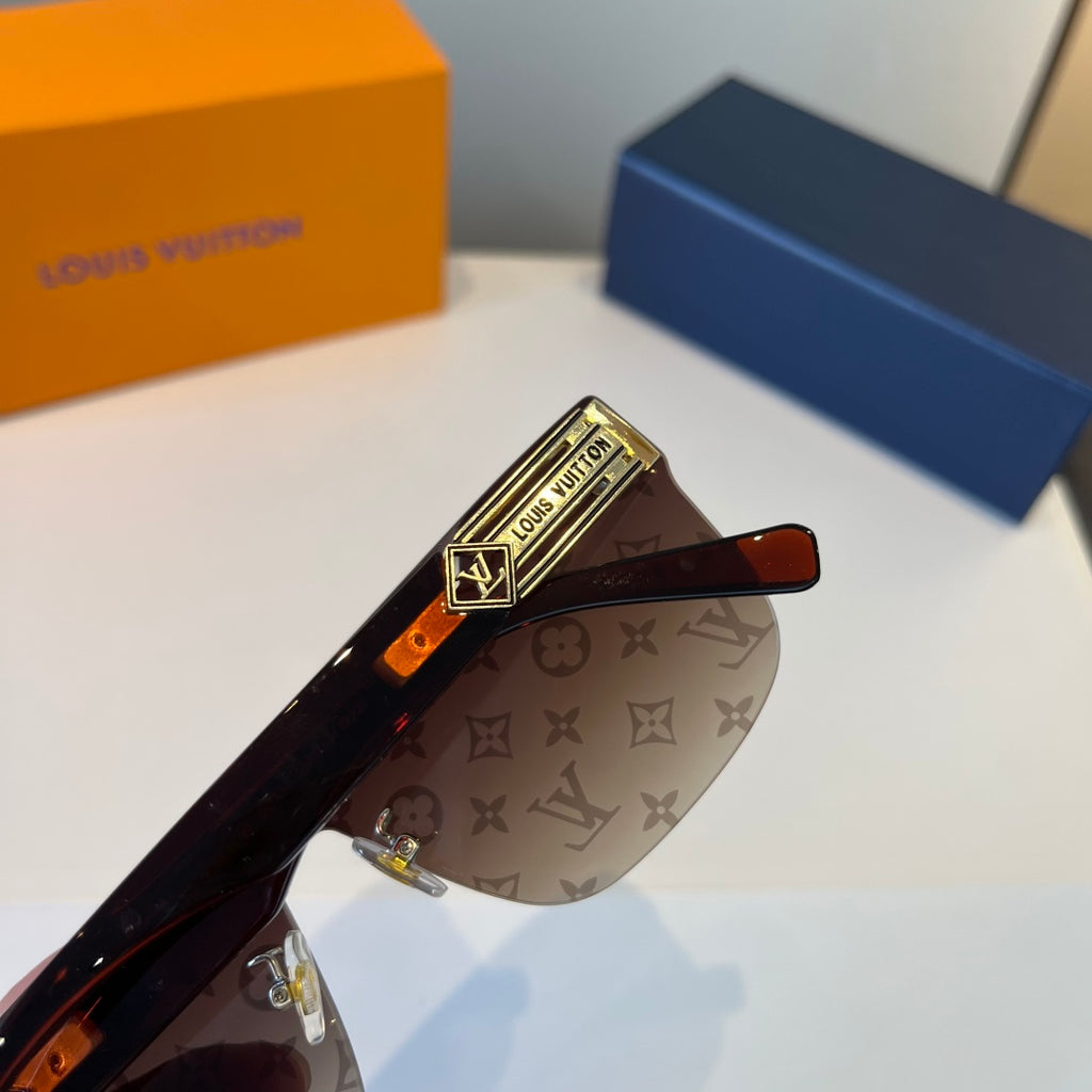 Louis Vuitton Metal Aviator Silver Lens Sunglasses for Men & Women - 997355 - detail image 8