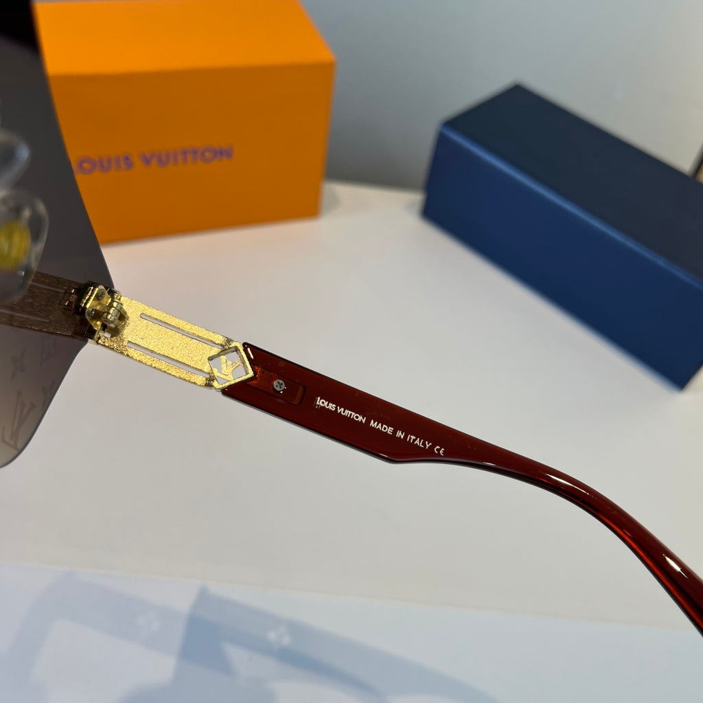 Louis Vuitton Metal Aviator Silver Lens Sunglasses for Men & Women - 997355 - detail image 5