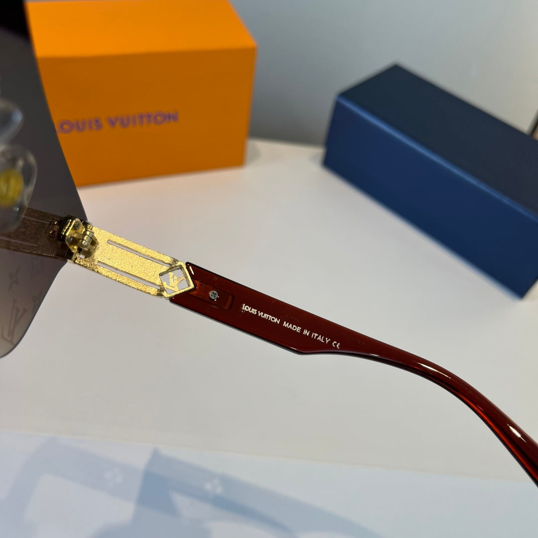 Louis Vuitton Metal Aviator Silver Lens Sunglasses for Men & Women - 997355 - detail image 5