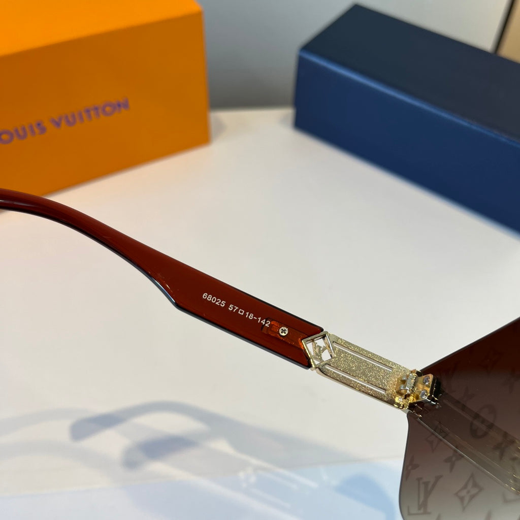 Louis Vuitton Metal Aviator Silver Lens Sunglasses for Men & Women - 997355 - detail image 6