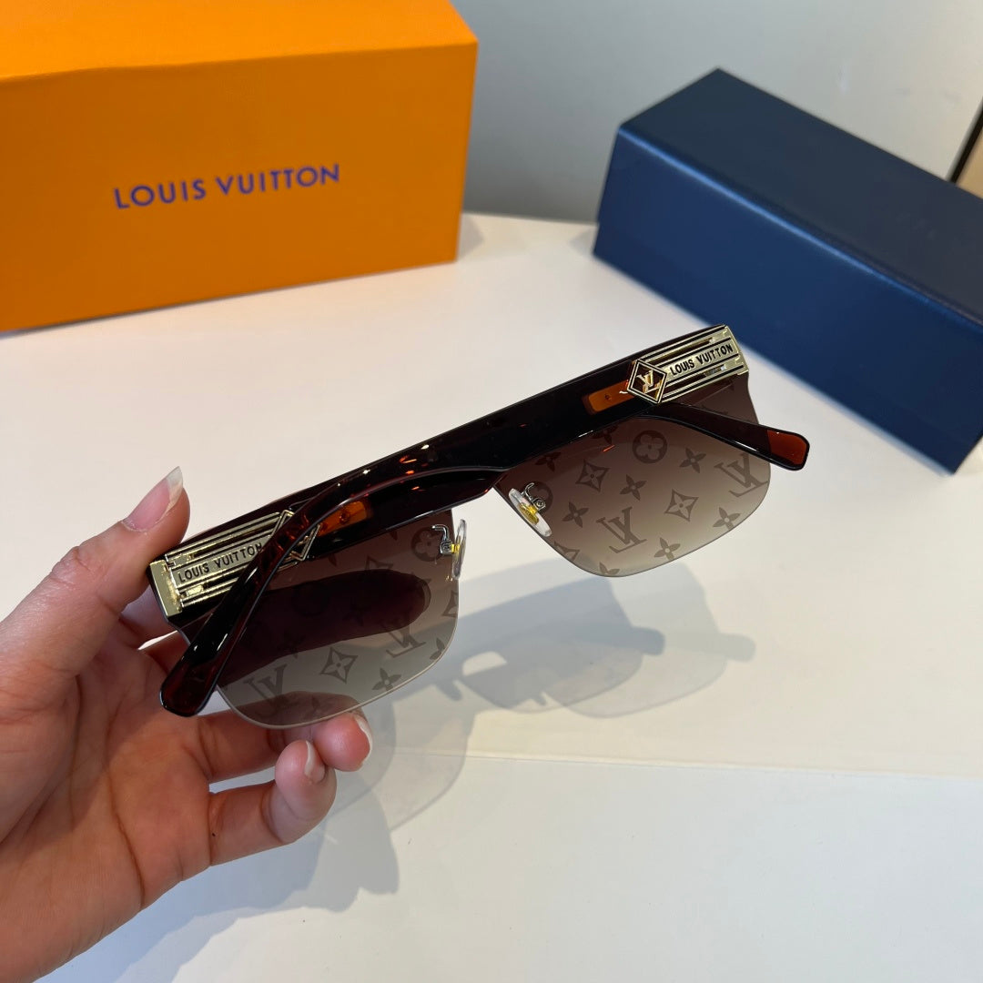 Louis Vuitton Metal Aviator Silver Lens Sunglasses for Men & Women - 997355 - detail image 7