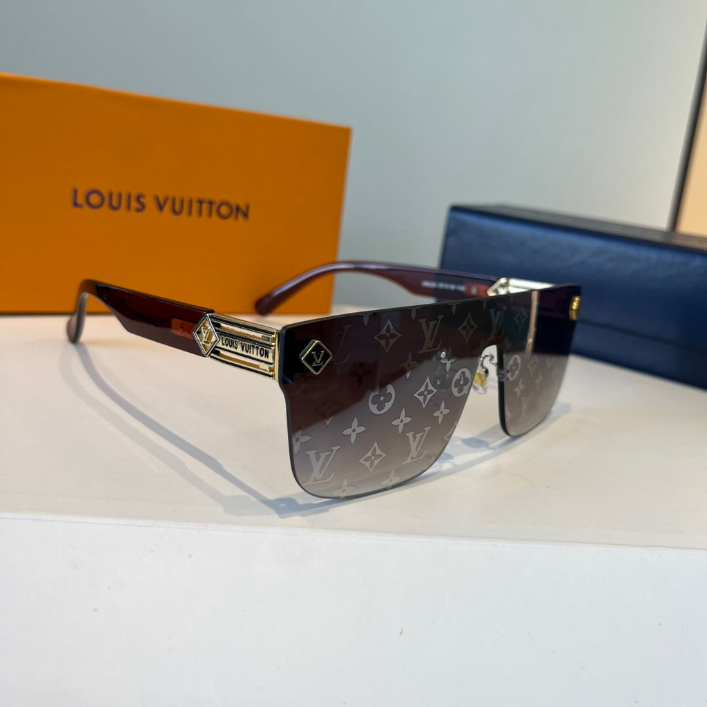 Louis Vuitton Metal Aviator Silver Lens Sunglasses for Men & Women - 997355