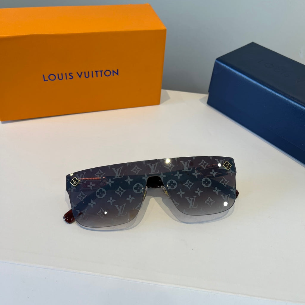 Louis Vuitton Metal Aviator Silver Lens Sunglasses for Men & Women - 997355 - detail image 11