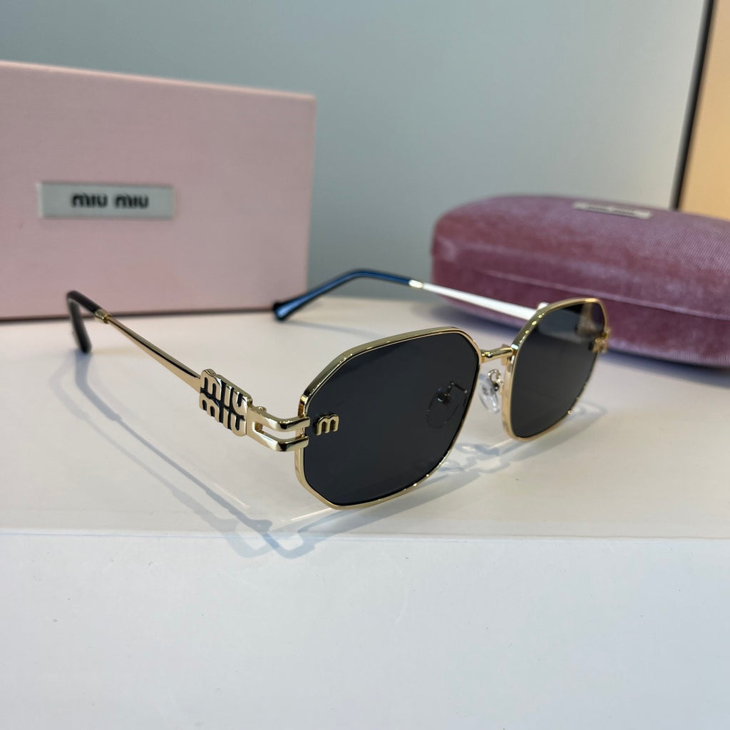 Miu Miu Fashion Silver Lens Sunglasses for Men & Women - 998388