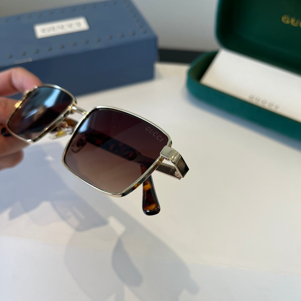 Gucci Oversized Red Lens Sunglasses for Women - 866919 - detail image 10