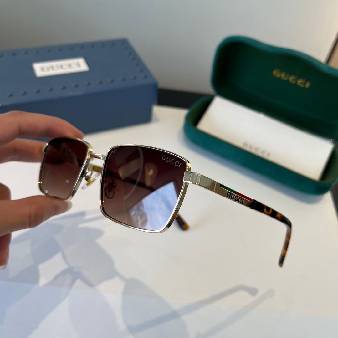 Gucci Oversized Red Lens Sunglasses for Women - 398301 - detail image 4