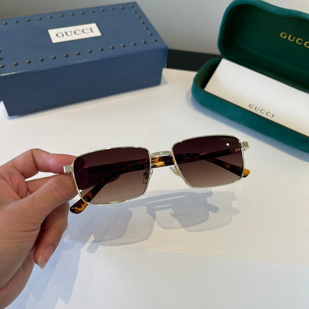 Gucci Oversized Red Lens Sunglasses for Women - 398301 - detail image 11