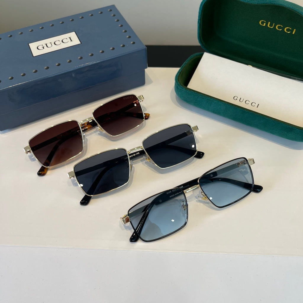 Gucci Oversized Silver Lens Sunglasses for Women - 398302 - detail image 10