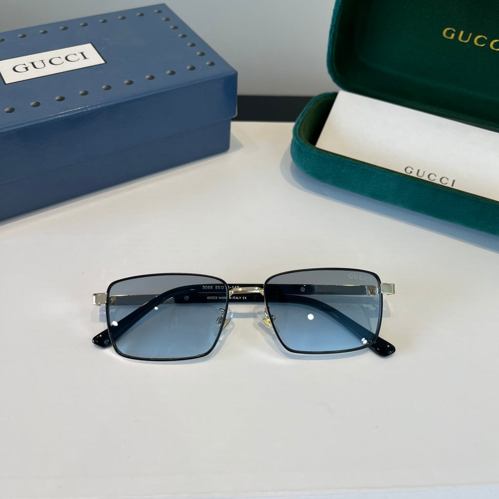 Gucci Oversized Silver Lens Sunglasses for Women - 866920 - detail image 9