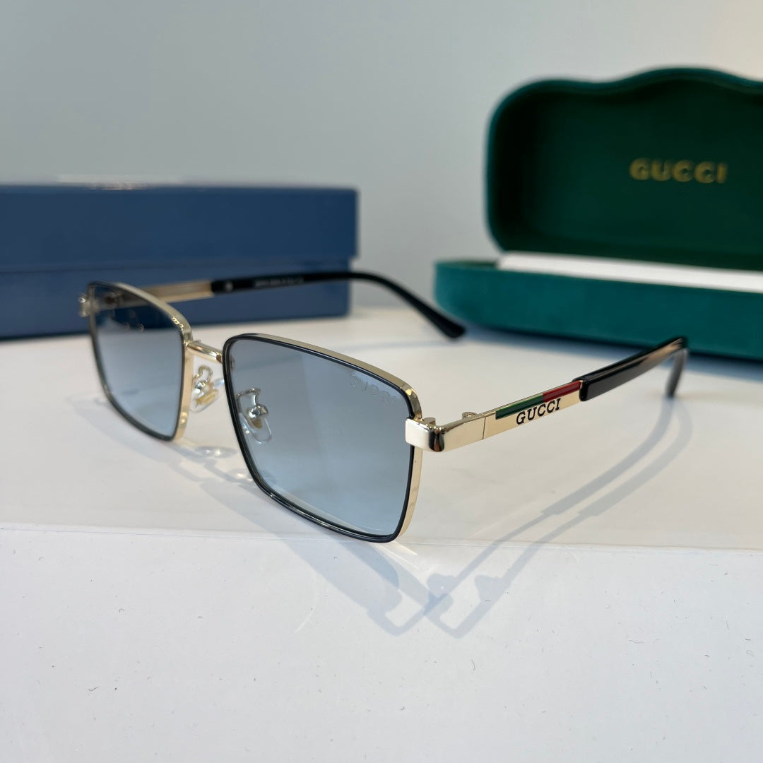 Gucci Oversized Silver Lens Sunglasses for Women - 866920 - detail image 3