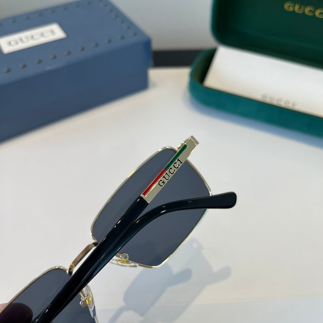 Gucci Oversized Silver Lens Sunglasses for Women - 997574 - detail image 6