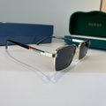 Gucci Oversized Silver Lens Sunglasses for Women - 866921