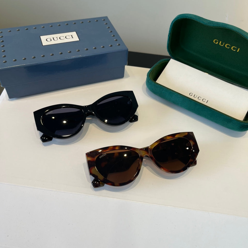 Gucci Cat-Eye Black Lens Sunglasses for Men & Women - 381963 - detail image 10