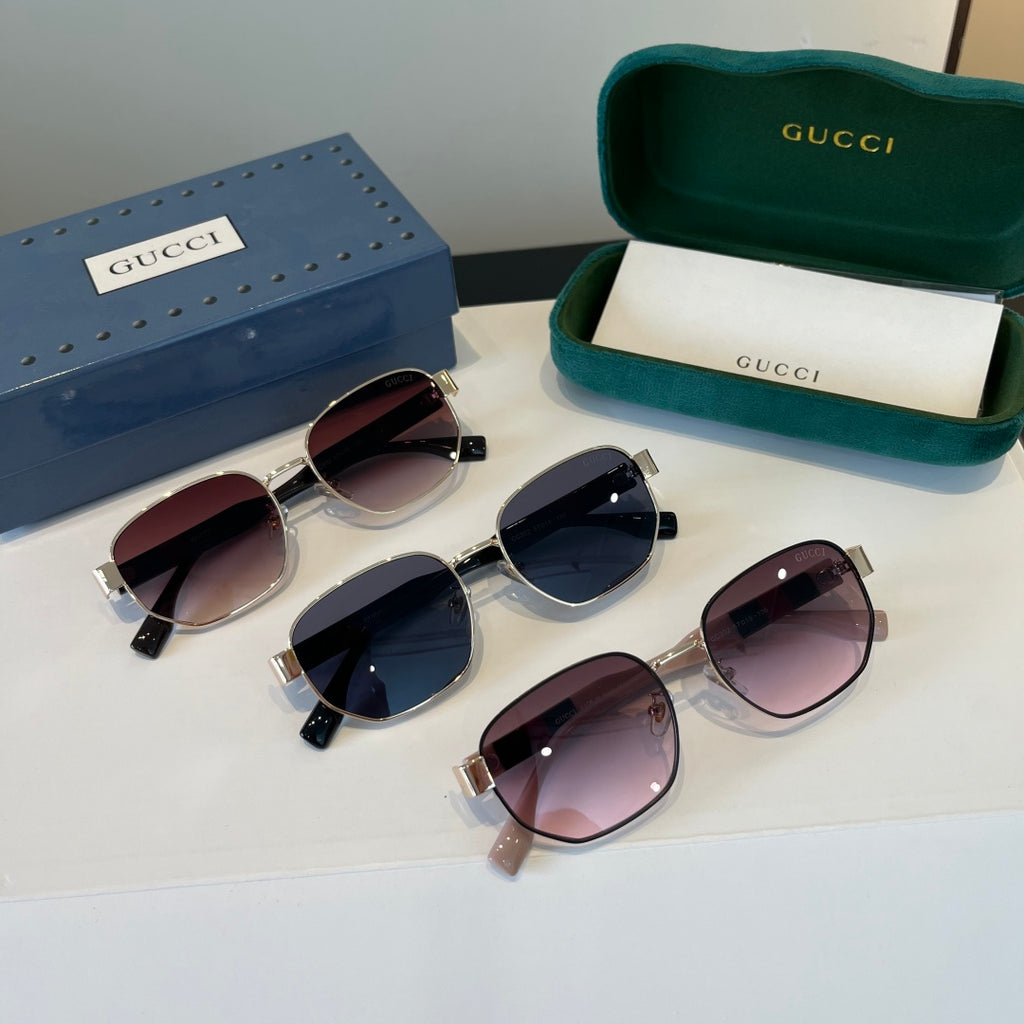 Gucci Oversized Silver Lens Sunglasses for Women - 997578 - detail image 11