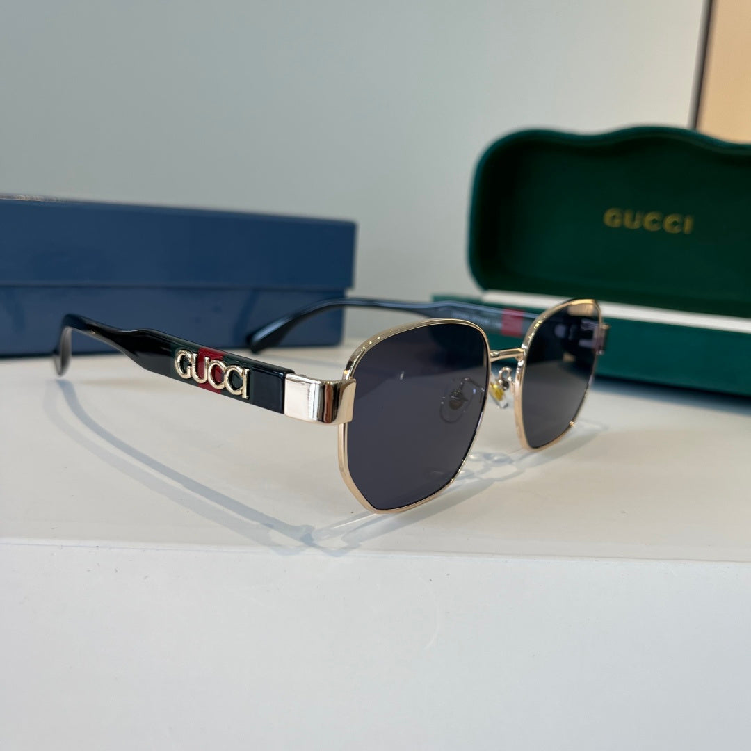 Gucci Oversized Silver Lens Sunglasses for Women - 997578